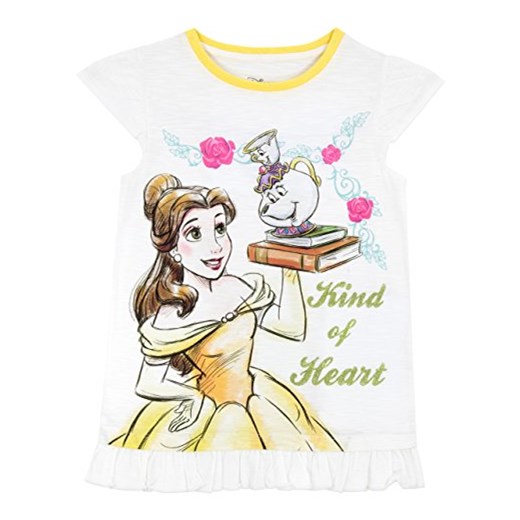 Disney piękna i Bestia dziewcząt Beauty and the Beast T-Shirt -  wielokolorowa