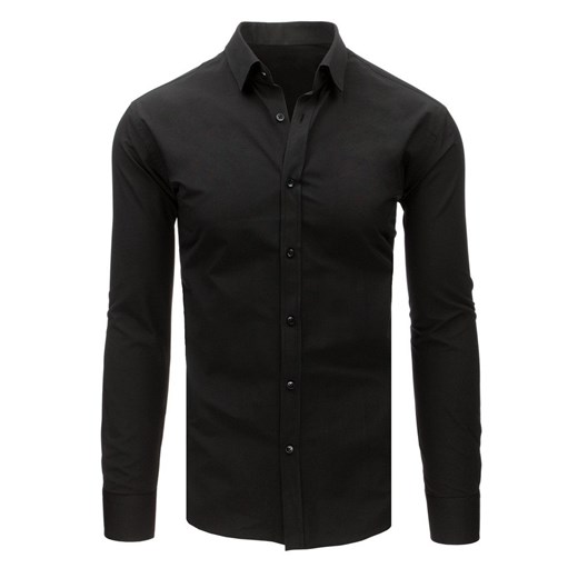Koszula męska czarna Dstreet elegancka 