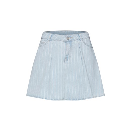 Niebieska spódnica Review mini w miejskim stylu 