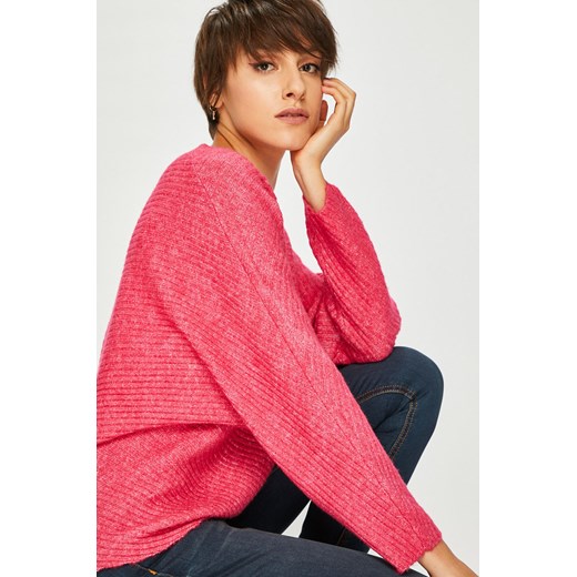 Sweter damski Medicine różowy casual 