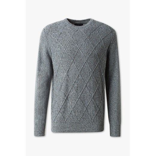 Sweter męski Canda z bawełny bez wzorów na jesień 