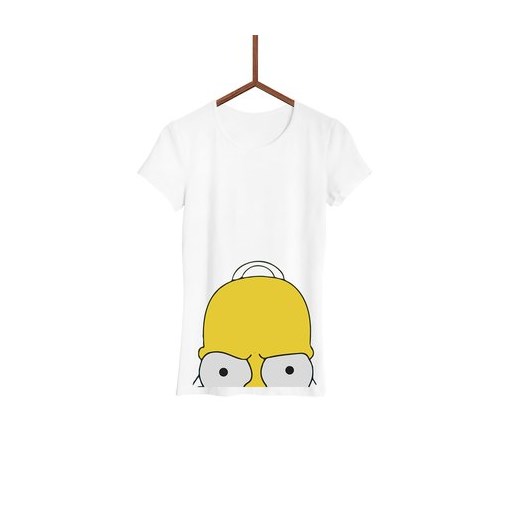Koszulka Przyczajona Homer Damska