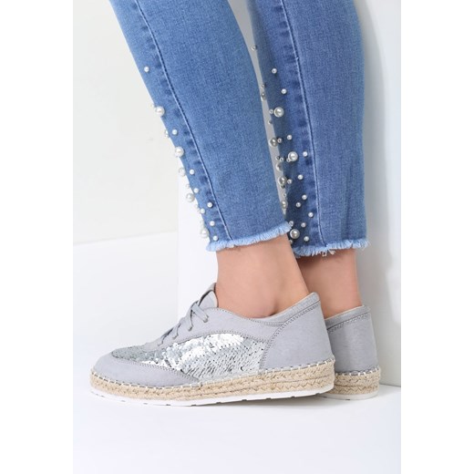 Szare Espadryle Rich And Fame