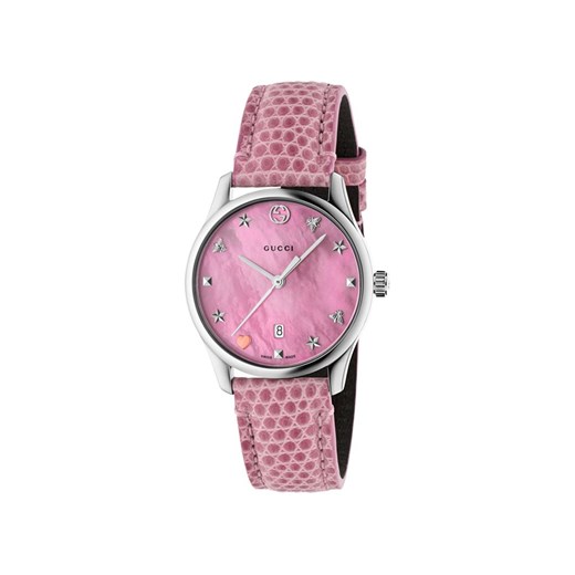 Zegarek Gucci różowy 