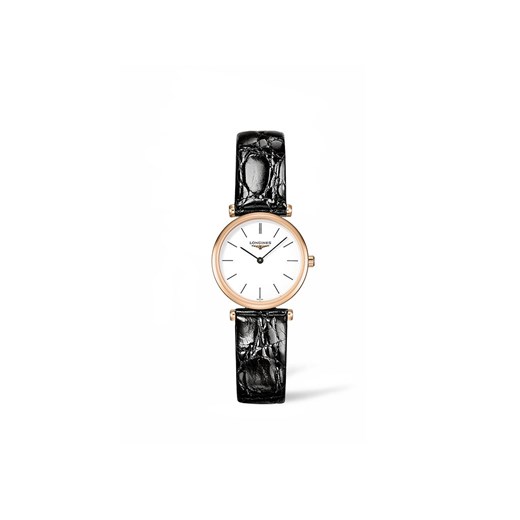 Czarny zegarek Longines analogowy