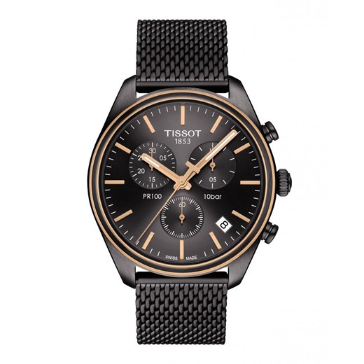 Zegarek czarny Tissot 