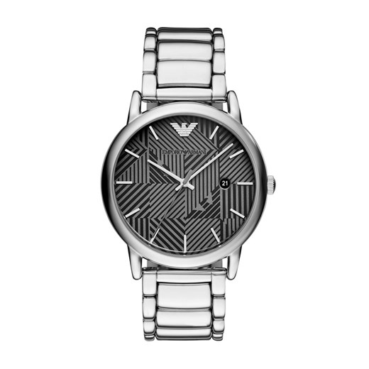 Srebrny zegarek Emporio Armani 