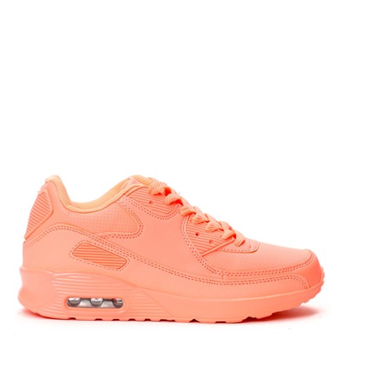 Neonowo-pomarańczowe sportowe buty Kimora- Obuwie