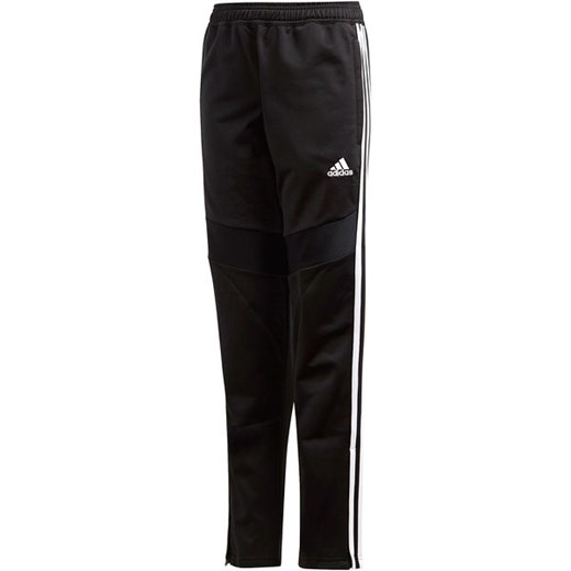 Spodnie chłopięce Adidas czarne bez wzorów 