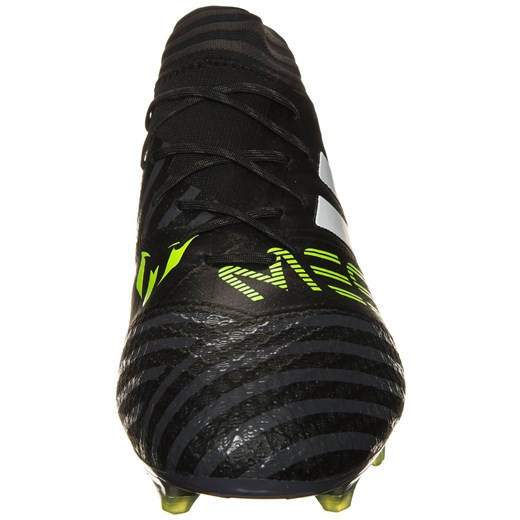 Buty sportowe męskie Adidas Performance nemeziz czarne z gumy sznurowane 