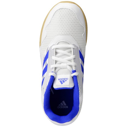 Buty sportowe dziecięce Adidas Performance sznurowane białe w paski 