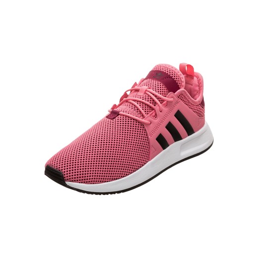 Buty sportowe dziecięce Adidas Originals na wiosnę różowe sznurowane 