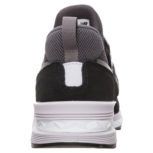 Buty sportowe damskie New Balance sneakersy w stylu młodzieżowym bez wzorów1 z zamszu na platformie sznurowane 
