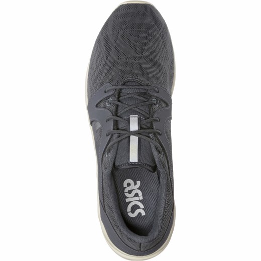 Asics Tiger buty sportowe damskie sneakersy młodzieżowe szare na platformie sznurowane 