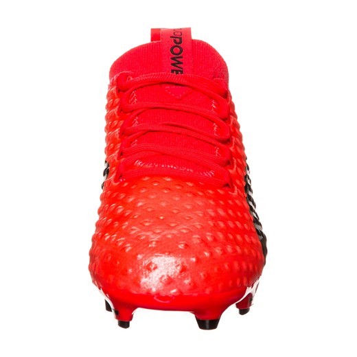 Czerwone buty sportowe dziecięce Puma gładkie sznurowane 