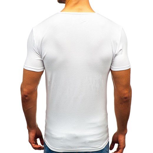 T-shirt męski Denley z krótkimi rękawami 