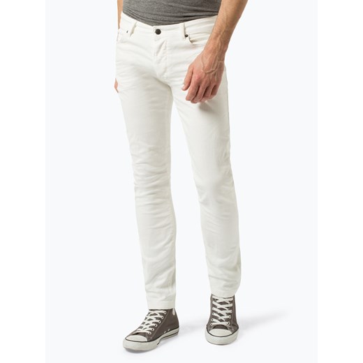 Białe jeansy męskie Drykorn z jeansu 