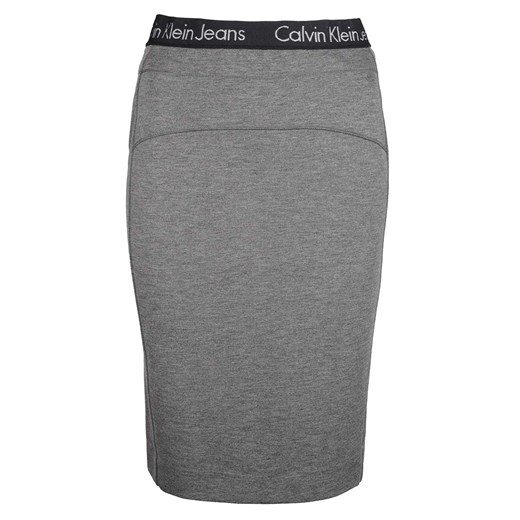 Spódnica Calvin Klein "punto" midi casual z tkaniny 