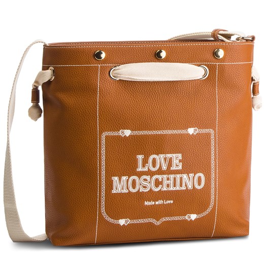 Torebka Love Moschino na ramię ze zdobieniami 