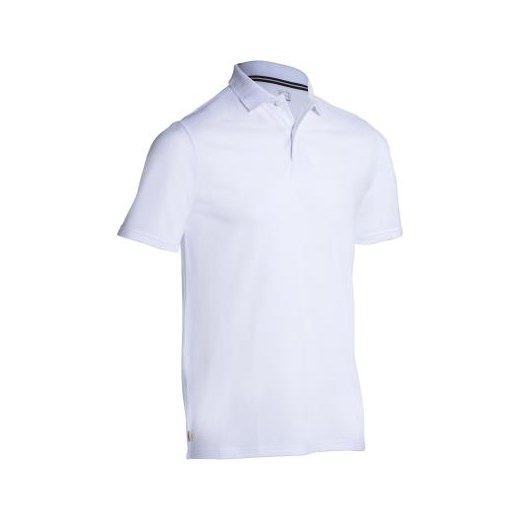 Koszulka polo do golfa męska Intac'tee białe