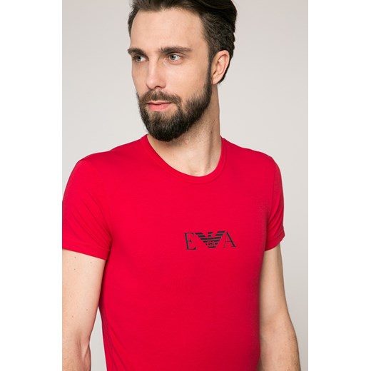 T-shirt męski Emporio Armani z krótkim rękawem z elastanu 