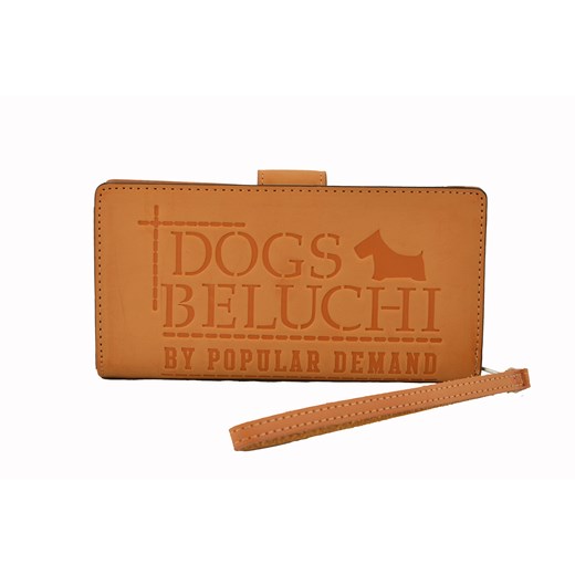 Brązowy portfel damski Dogsbybeluchi 