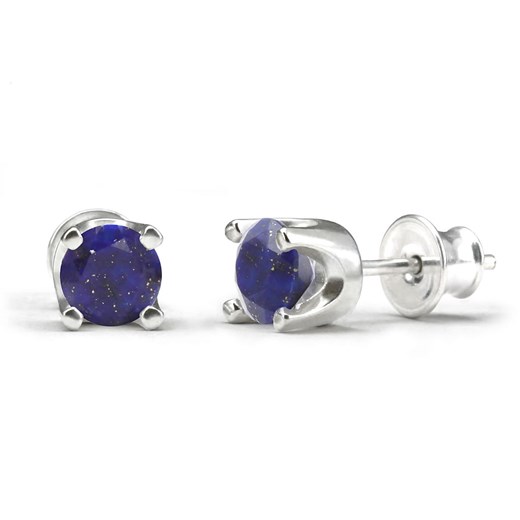 Kolczyki sztyfty Lapis Lazuli  -
 Elegance