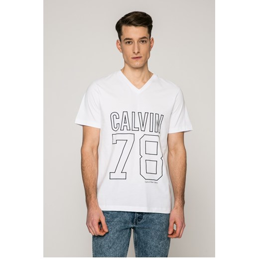 Calvin Klein Jeans - T-shirt  Calvin Klein XXL okazyjna cena ANSWEAR.com 