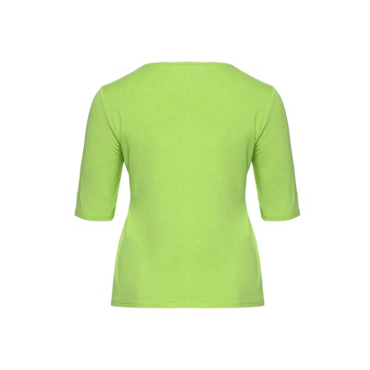 Zielona bluzka z cekinami krótki rękaw   46 Modne Duże Rozmiary