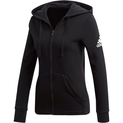 Bluza z kapturem damska Essentials Solid Hoodie Adidas (czarna)