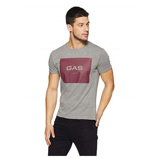 Gaz męski T-shirt arkell/S Square - Gas  sprawdź dostępne rozmiary Amazon