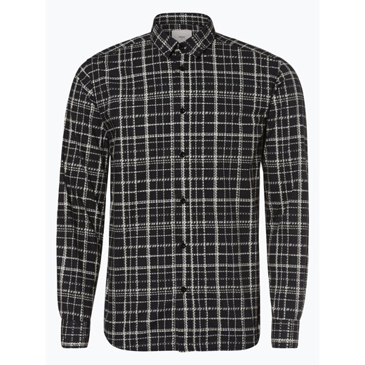 Minimum - Koszula męska – Topper, czarny Minimum  XL vangraaf