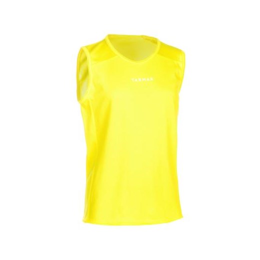 Koszulka Do Koszykówki Dla Chłopców/Dziewcząt T100 Żółta