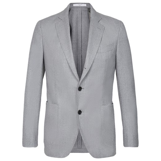 Elegancka jasnoszara marynarka flanelowa Profuomo Sky Blue  Profuomo 52 EleganckiPan.com.pl