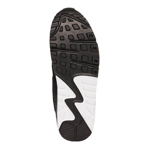 Buty sportowe męskie Nike Sportswear air max 91 czarne na wiosnę sznurowane 