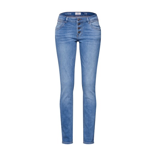 Niebieskie jeansy damskie Q/s Designed By na zimę 