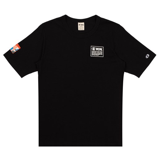 Koszulka Champion by Wood Wood Rick Crewneck T-Shirt Black (212662-KK001)  Champion XL StreetSupply