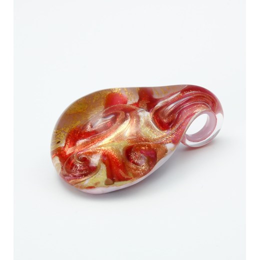 Wisiorek Bogini Ognia - biżuteria szkło Murano