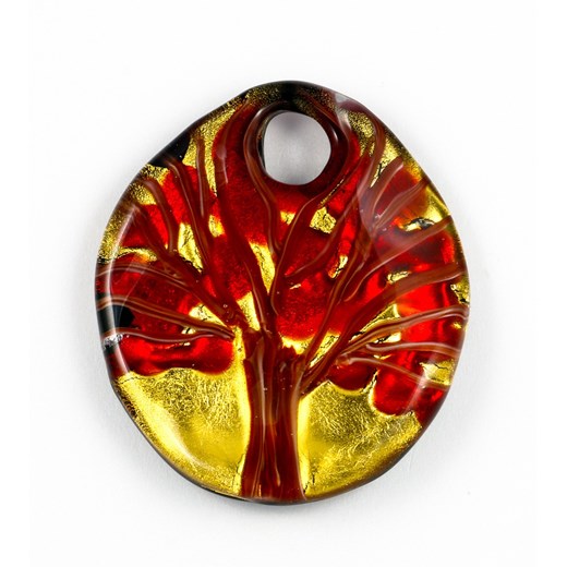 Wisior Magiczne Drzewo - biżuteria szkło Murano