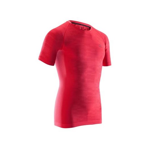 Koszulka sportowa Kalenji czerwona gładka 
