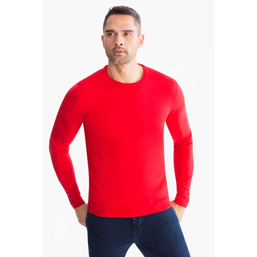 C&A Sweter basic, Niebieski, Rozmiar: XL