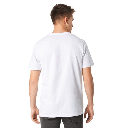 T-shirt męski biały Jack & Jones z krótkimi rękawami 
