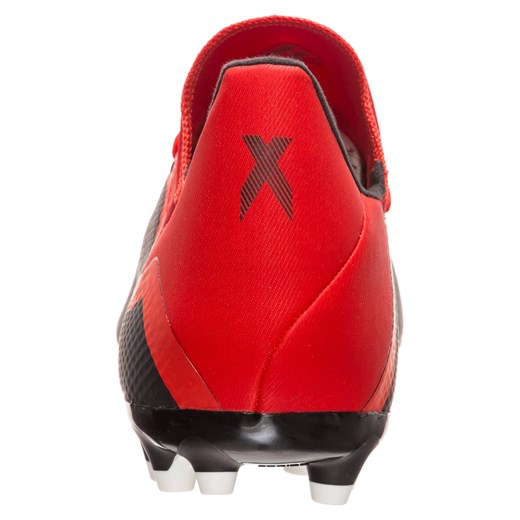 Czarne buty sportowe męskie Adidas Performance x z gumy sznurowane 