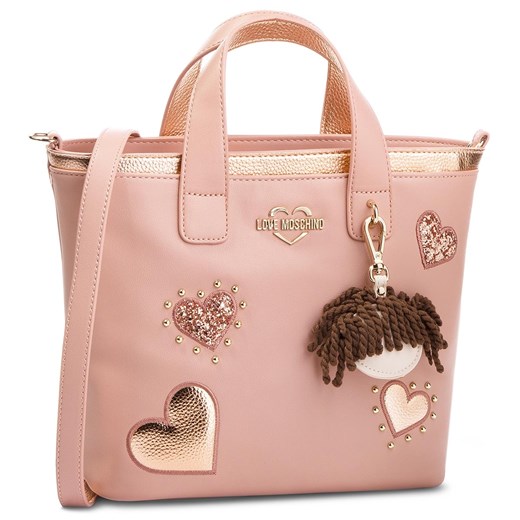 Shopper bag Love Moschino duża do ręki casual 