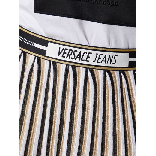 Spódnica Versace Jeans w paski midi 