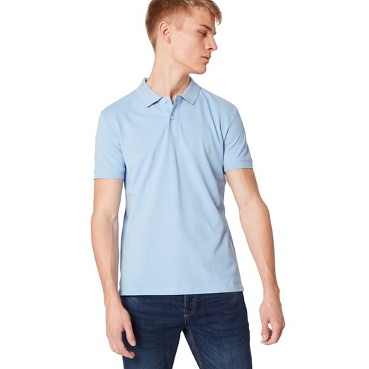 T-shirt męski Esprit niebieski z krótkim rękawem 