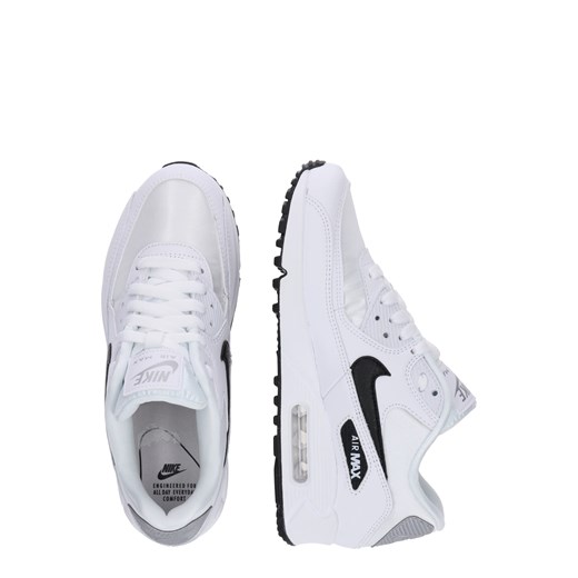 Buty sportowe damskie Nike Sportswear do biegania młodzieżowe air max 91 sznurowane bez wzorów na platformie 