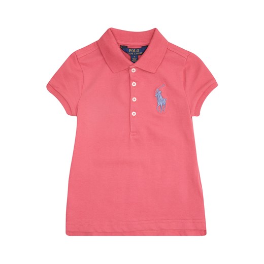 Bluzka dziewczęca Polo Ralph Lauren różowa 