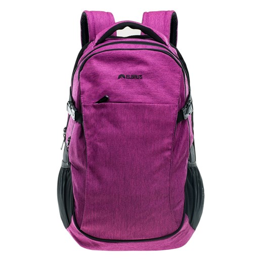 PLECAK NA LAPTOP BARI 25 L 8133-II PURPLE MEL ELBRUS, Płeć - UNISEX, Kolor - 8133-PURPLE MELANGE