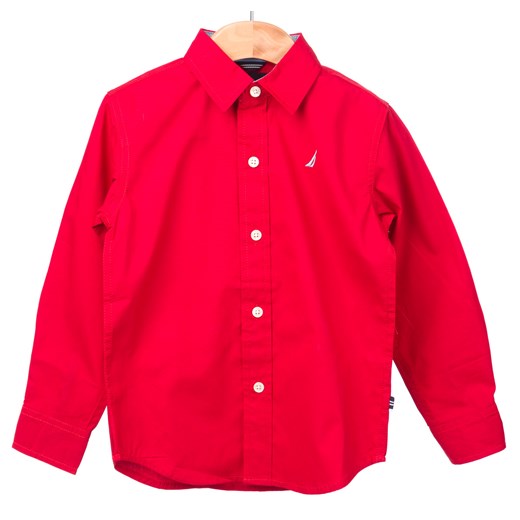 Nautica koszula chłopięca 110 czerwony, BEZPŁATNY ODBIÓR: WROCŁAW!